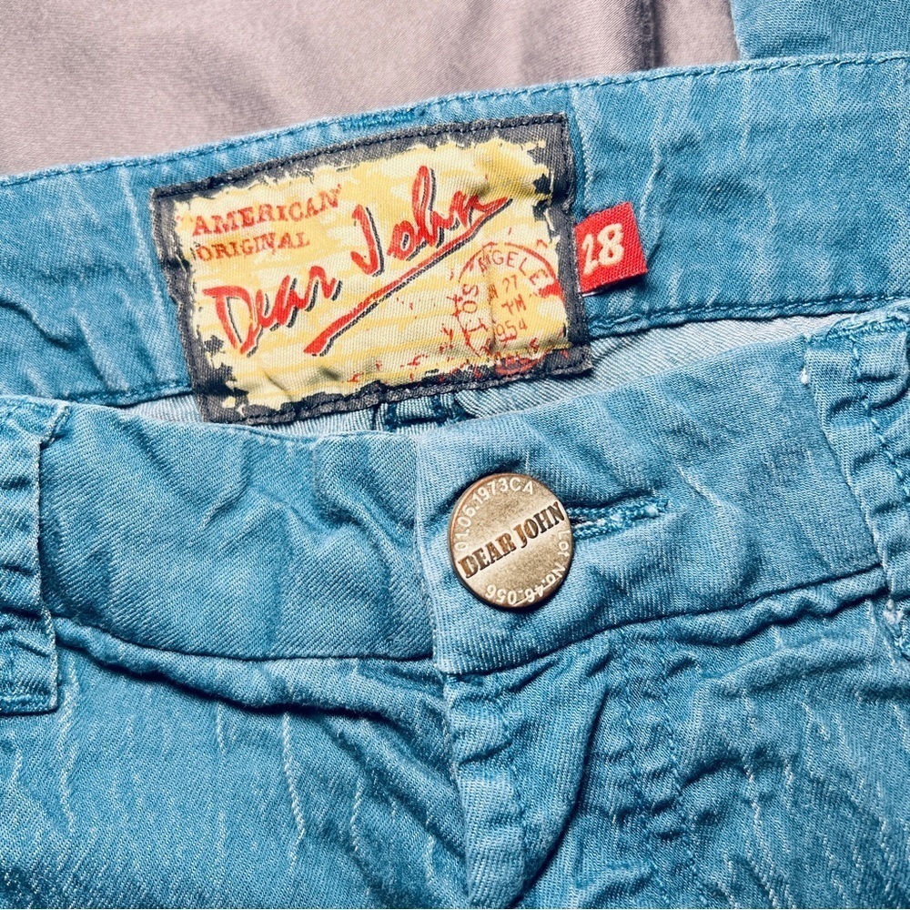 Women’s Dear John Jegging. Size 28 Bright Blue - Picture 5 of 7